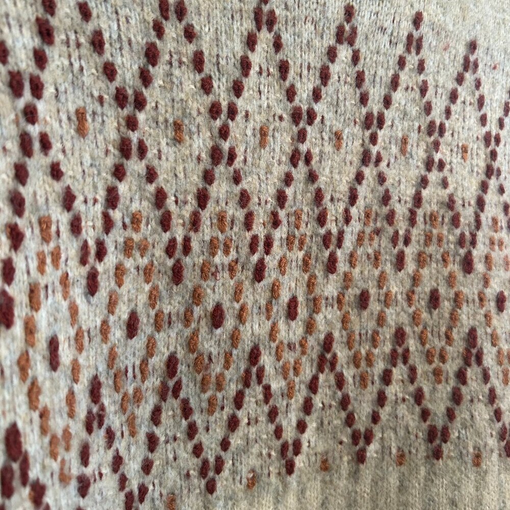 Oatmeal Fair Isle Sweater